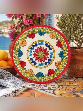 Better Homes & Gardens Tuscan Retreat 14” Platter